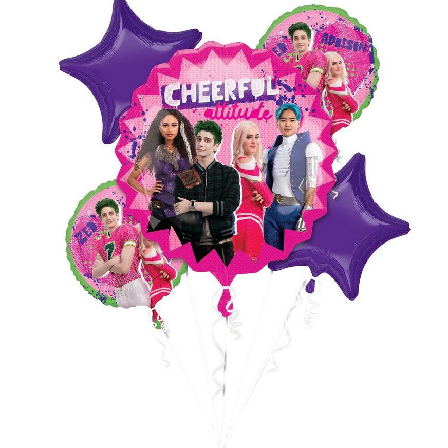 Zed & Addison Round Foil Balloon, 18in - Disney ZOMBIES 3