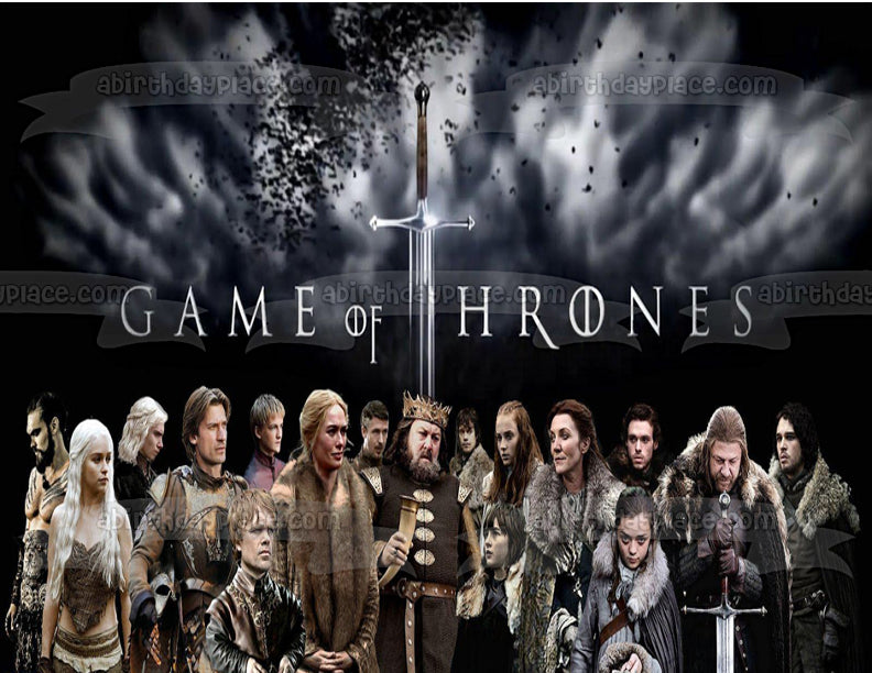 Quadro Grande Game Of Thrones elenco