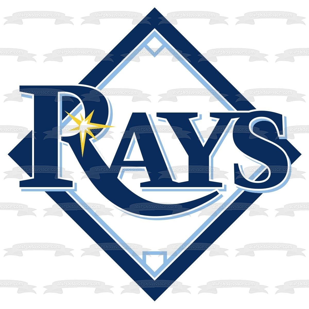 Tampa Bay Rays Edible Cupcake Toppers (12 Images) Cake Image Icing