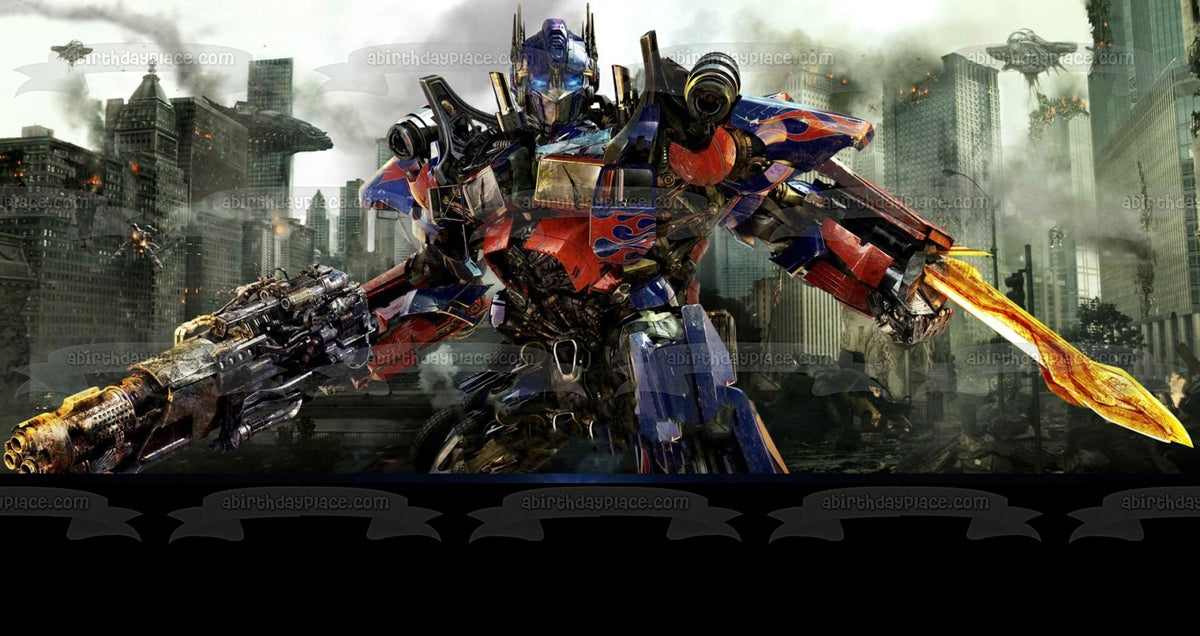 FREE Personalization Transformers Autobots Optimus Prime Custom