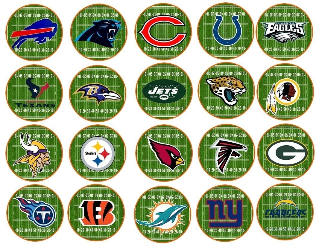 NFL Logo and Football Field