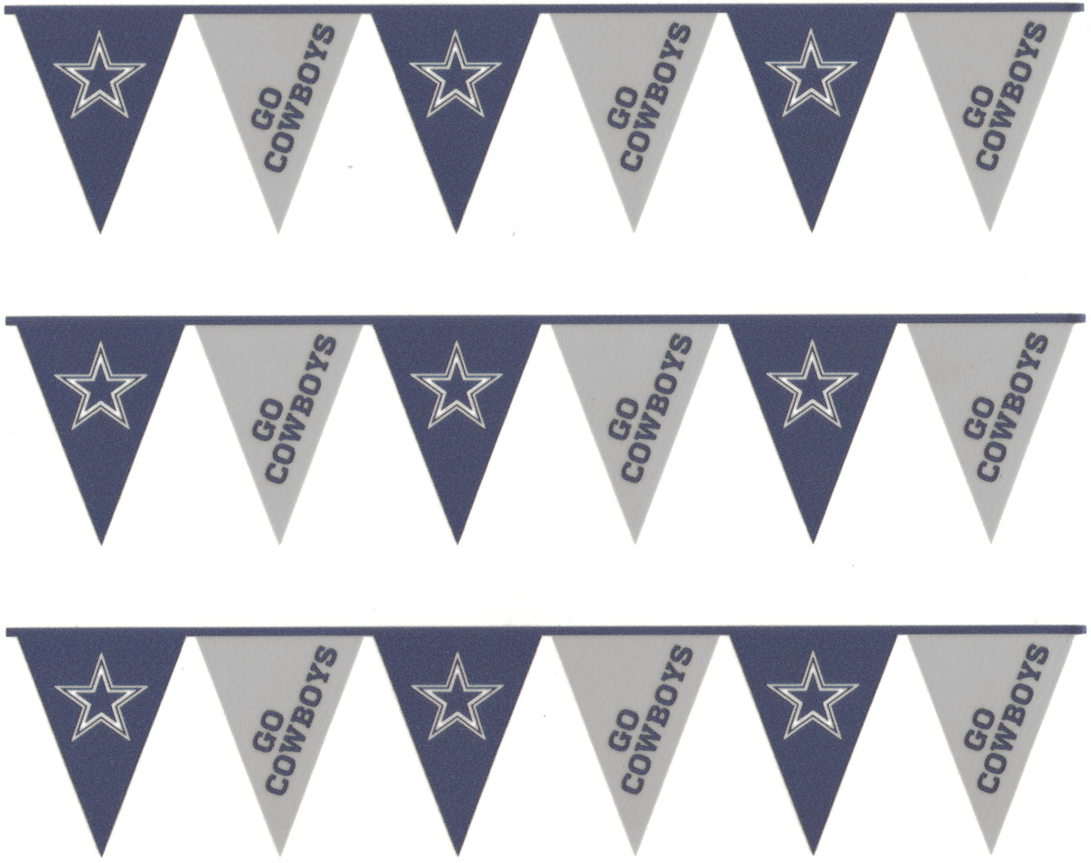 Dallas Cowboys Logo Football NFL Edible Cake Topper Image ABPID03247 – A  Birthday Place