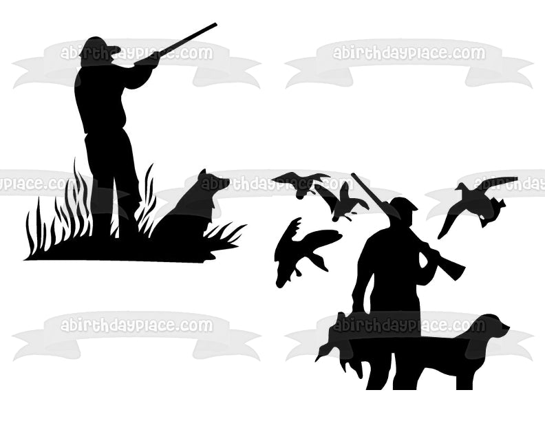duck hunting silhouettes