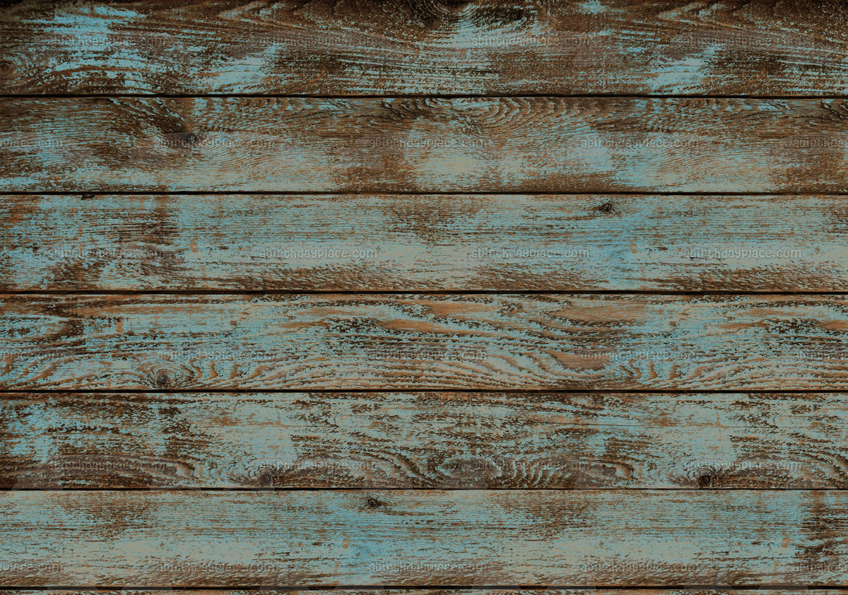 Wood Plank Effect Background Edible A4 * ICING SHEET *