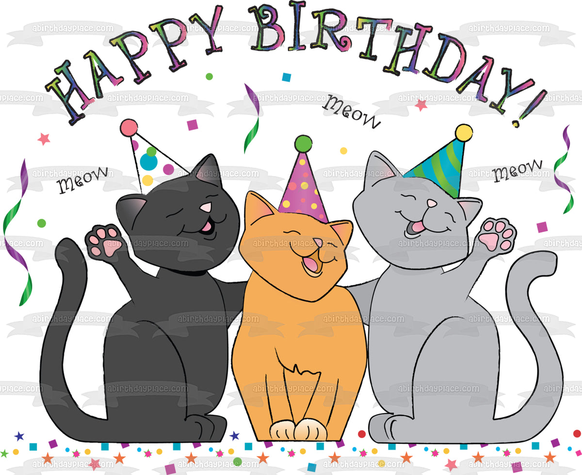 happy birthday kitty images
