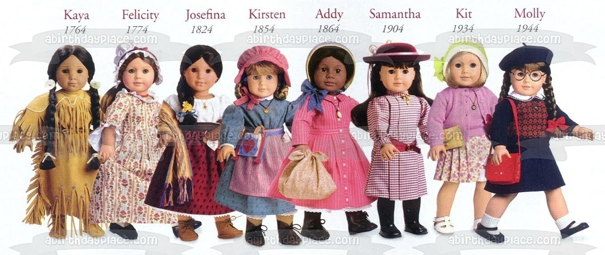 american girl dolls names list