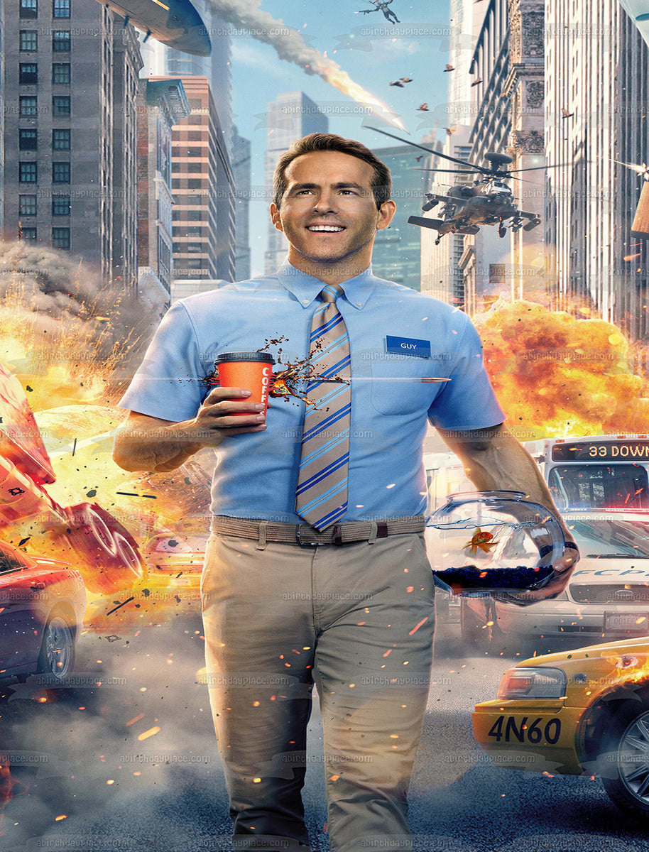 free guy ryan reynolds coming in nice Poster for Sale by i-Dezigns