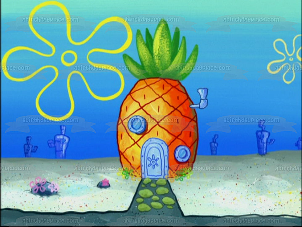 spongebob minecraft pineapple