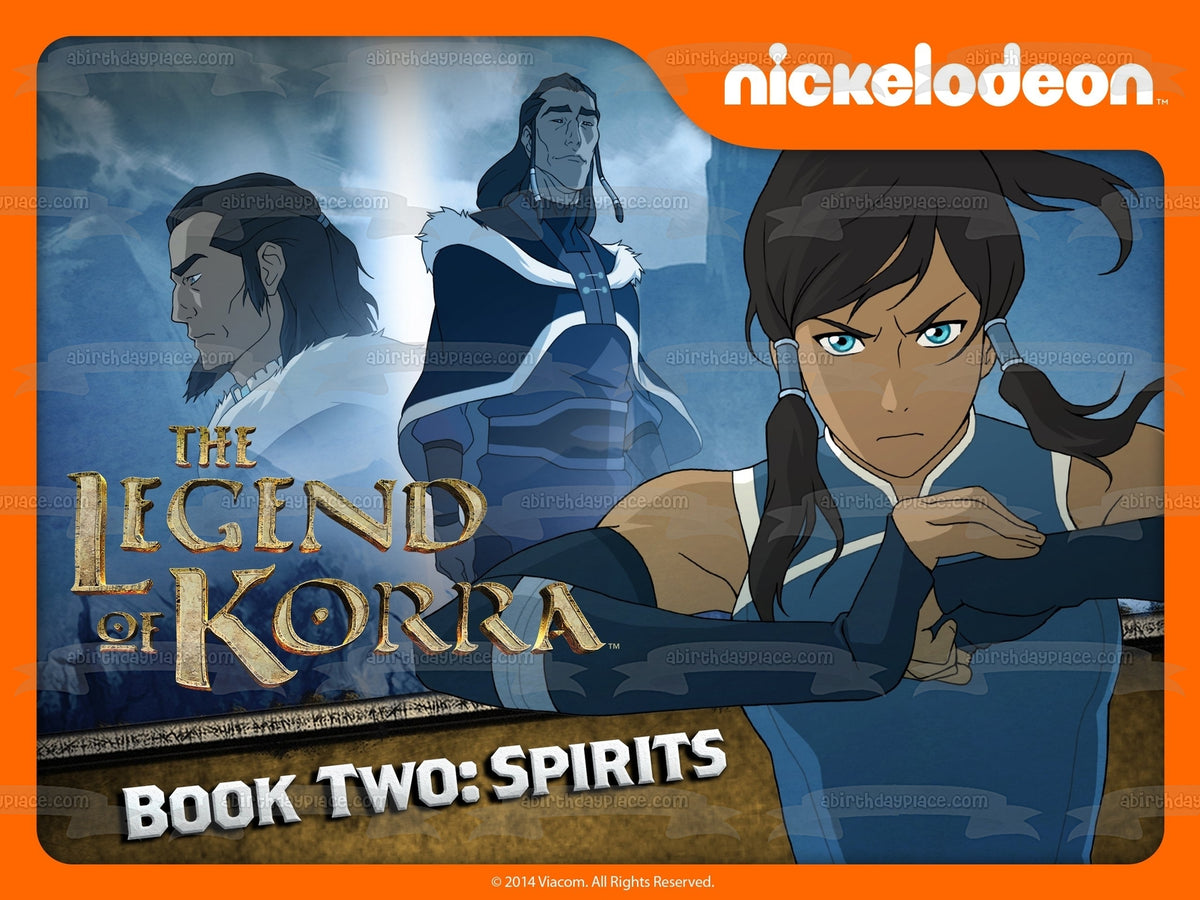 La leyenda de Korra Libro dos: Spirits Unalaq Imagen comestible para d – A  Birthday Place