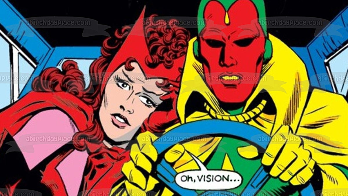 VISION AND THE SCARLET WITCH #1 7.5