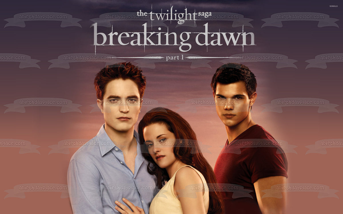 Twilight Breaking Dawn Jacob and Edward Keepsake Cup – Bling Your Cake