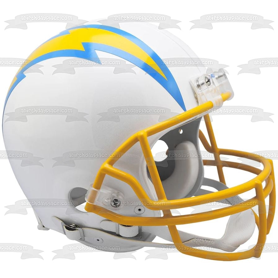 Los Angeles Chargers Team Edible Cake Topper Image ABPID55200 – A