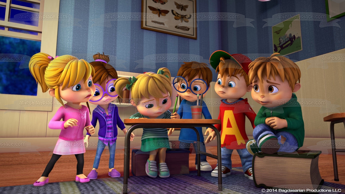 Alvinnn!!! And the Chipmunks Jenette Eleanor Brittany Alvin Simon Theo – A  Birthday Place