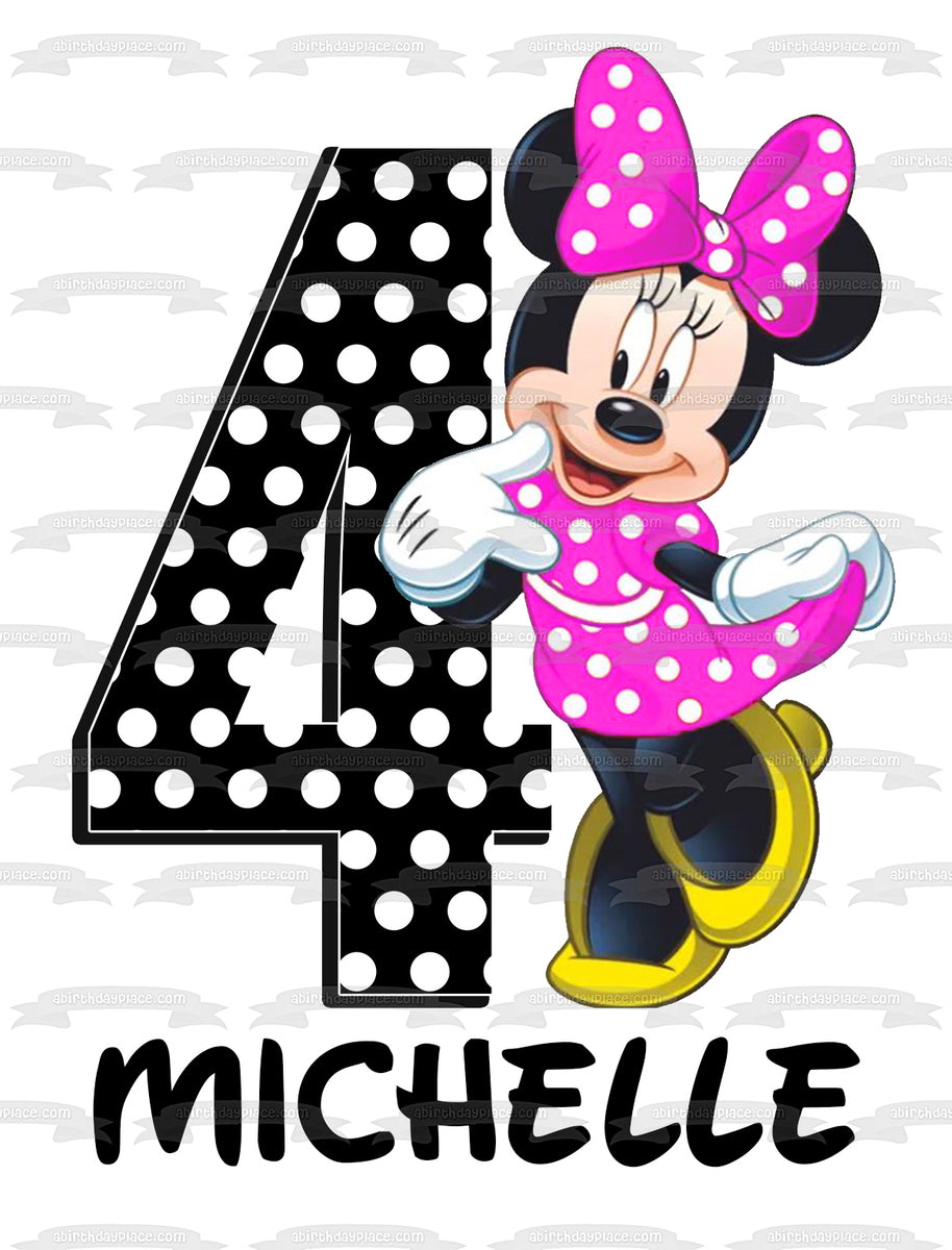 minnie mouse numbers