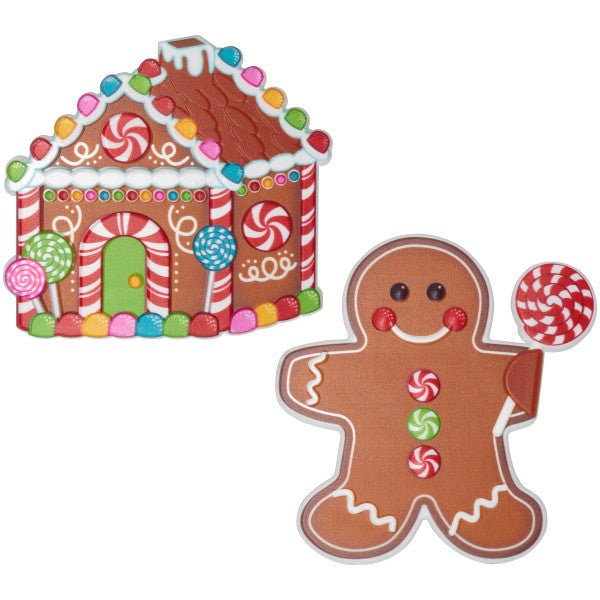 Gingerbread House & Gingerbread on sale Man