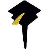 Grad Hat Cupcake Picks 12ct