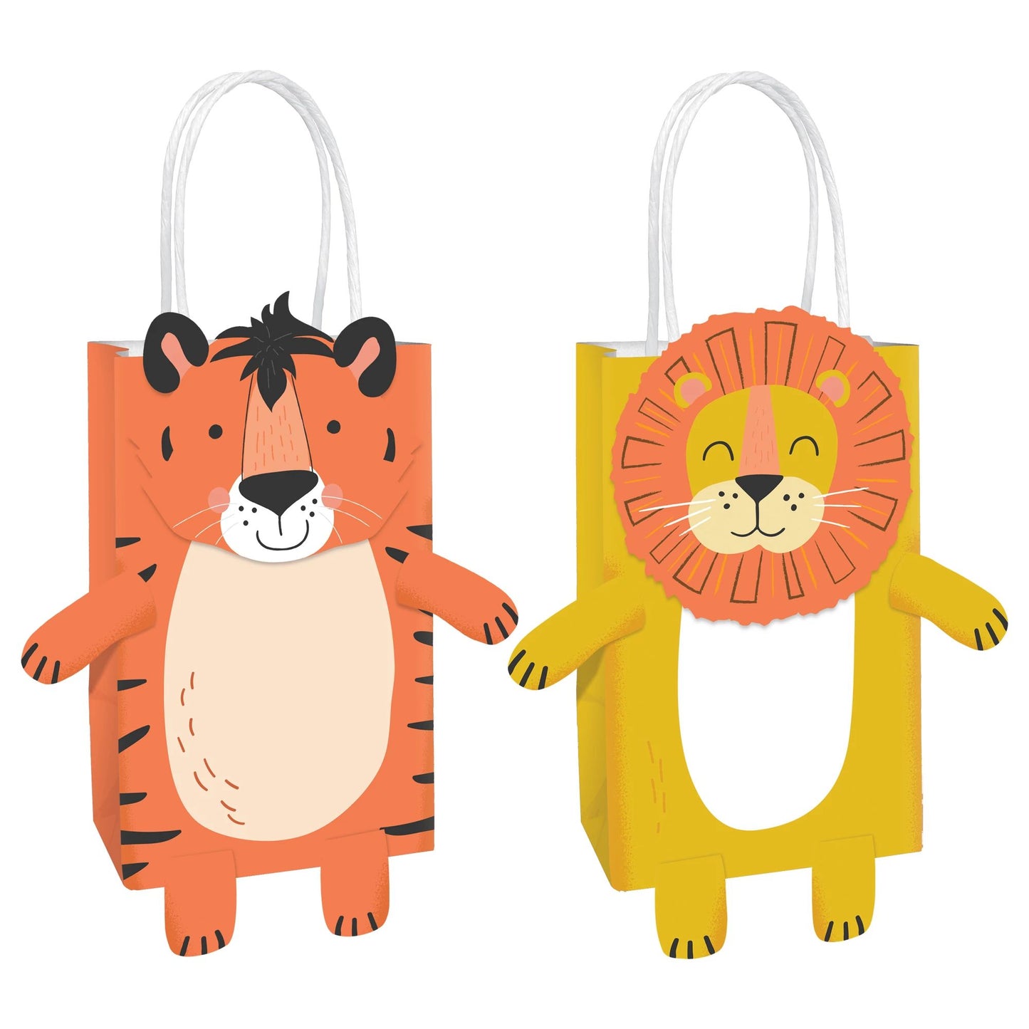 Get Wild Birthday Crea tus propias bolsas, 8 unidades