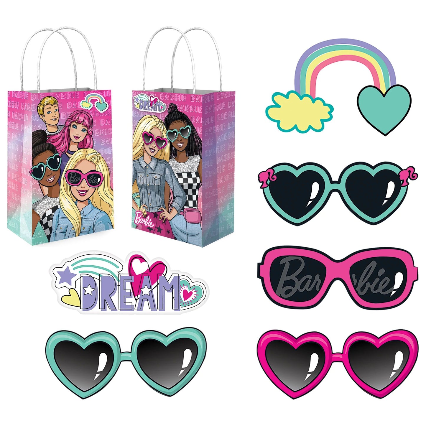 Barbie Dream Together Create Your Own Bag, 8ct