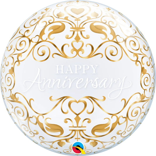 Anniversary Classic 22" Bubble Balloon, 1ct