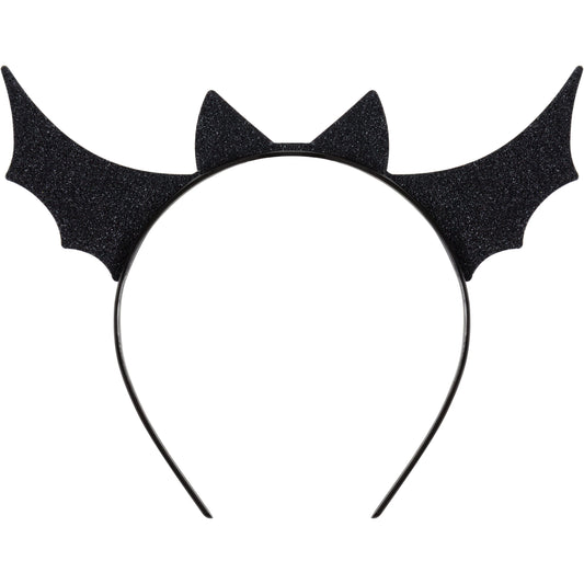 Black Bat Halloween Headband, 1ct