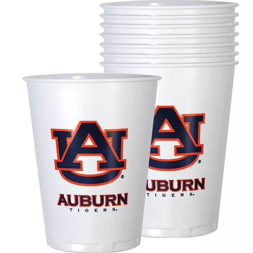 Auburn University 14oz Cups, 8ct