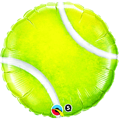 Pelota de tenis Globo de aluminio redondo de 18", 1 unidad