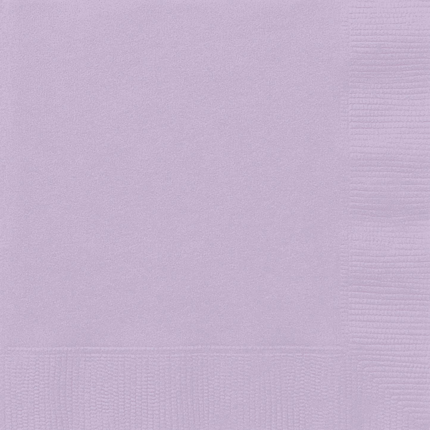 Lavender Solid Beverage Napkins, 20ct