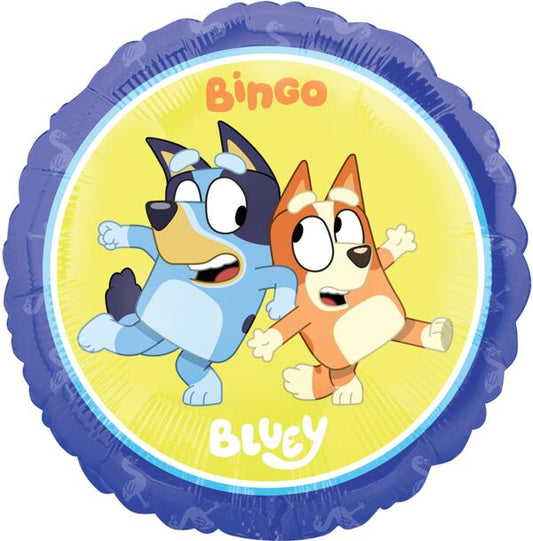 Bluey 18" Round Foil Balloon, 1ct