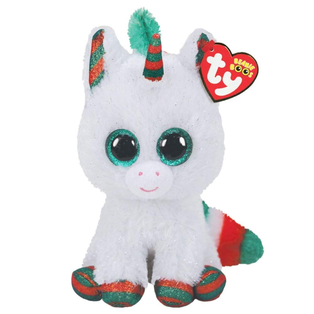 Unicorn Beanie Boo - Snowfall, 1ct