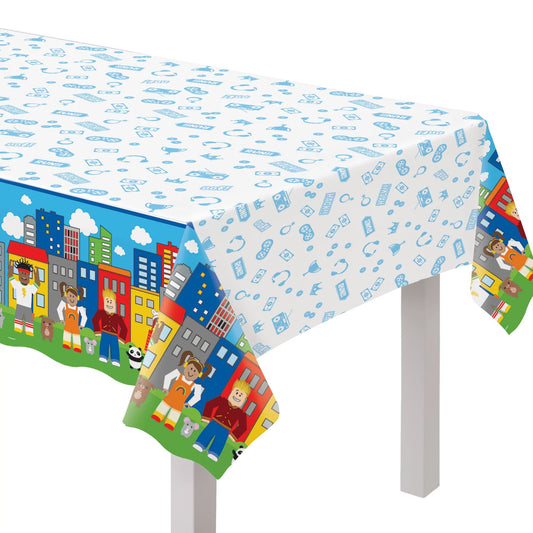 Mantel de plástico para mesa Party Town, 1 unidad