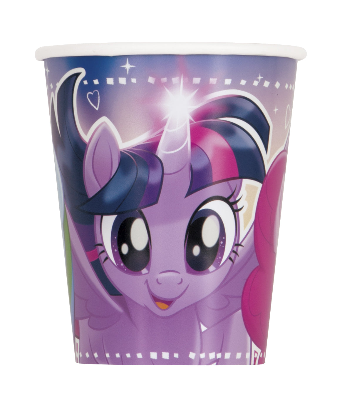 Vasos de papel My Little Pony de 9 oz, 8 unidades