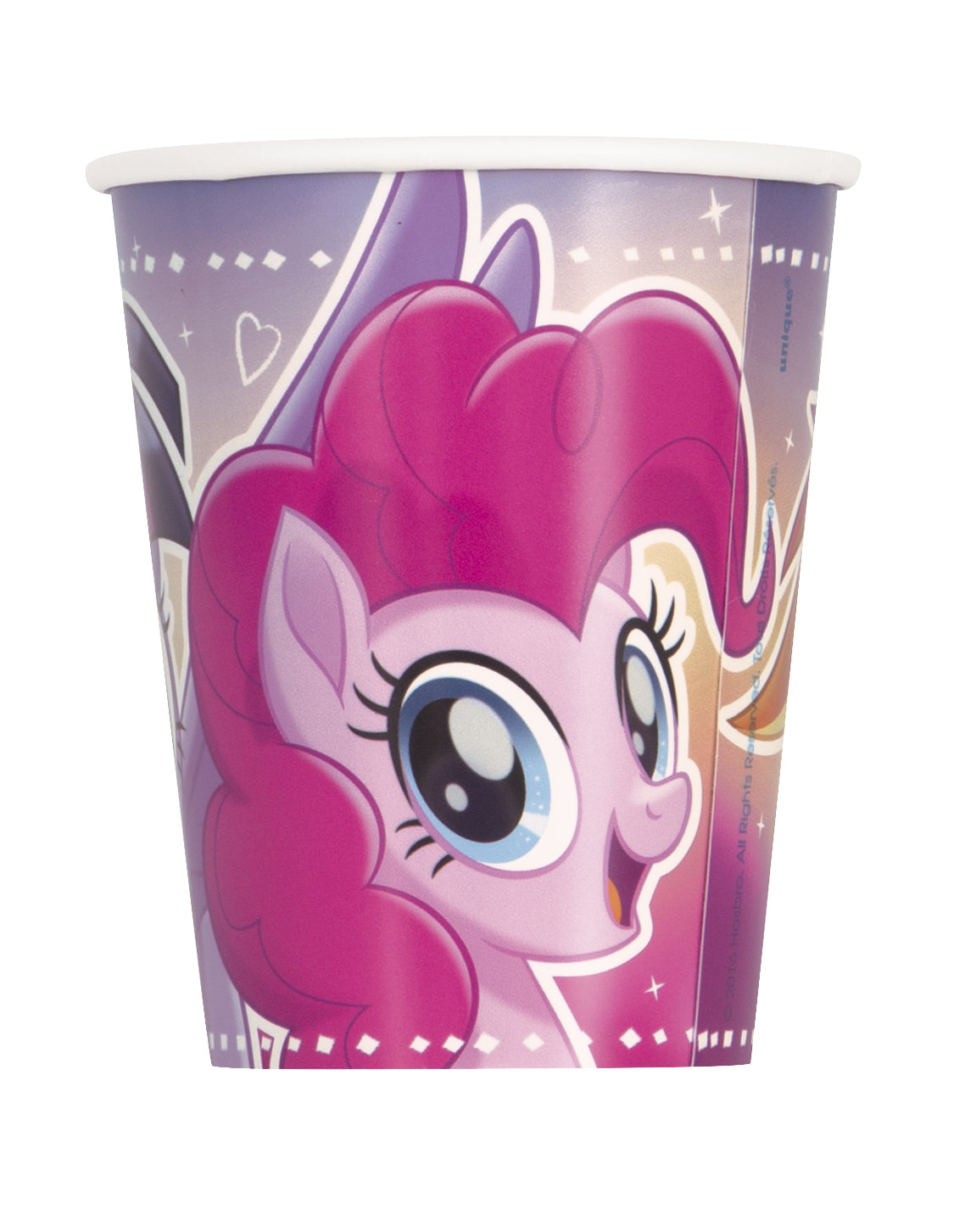 Vasos de papel My Little Pony de 9 oz, 8 unidades