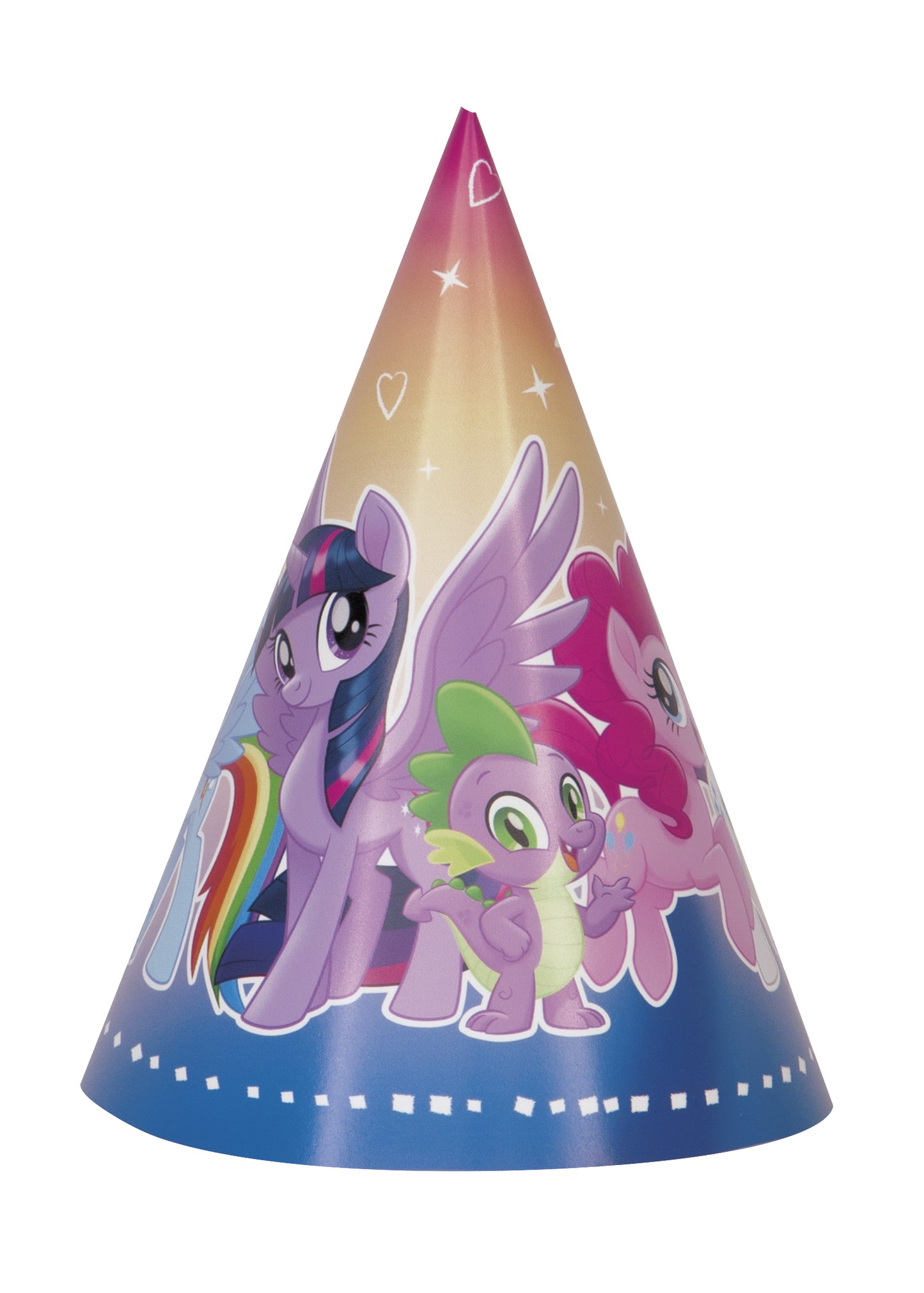 Gorros de fiesta My Little Pony, 8 unidades