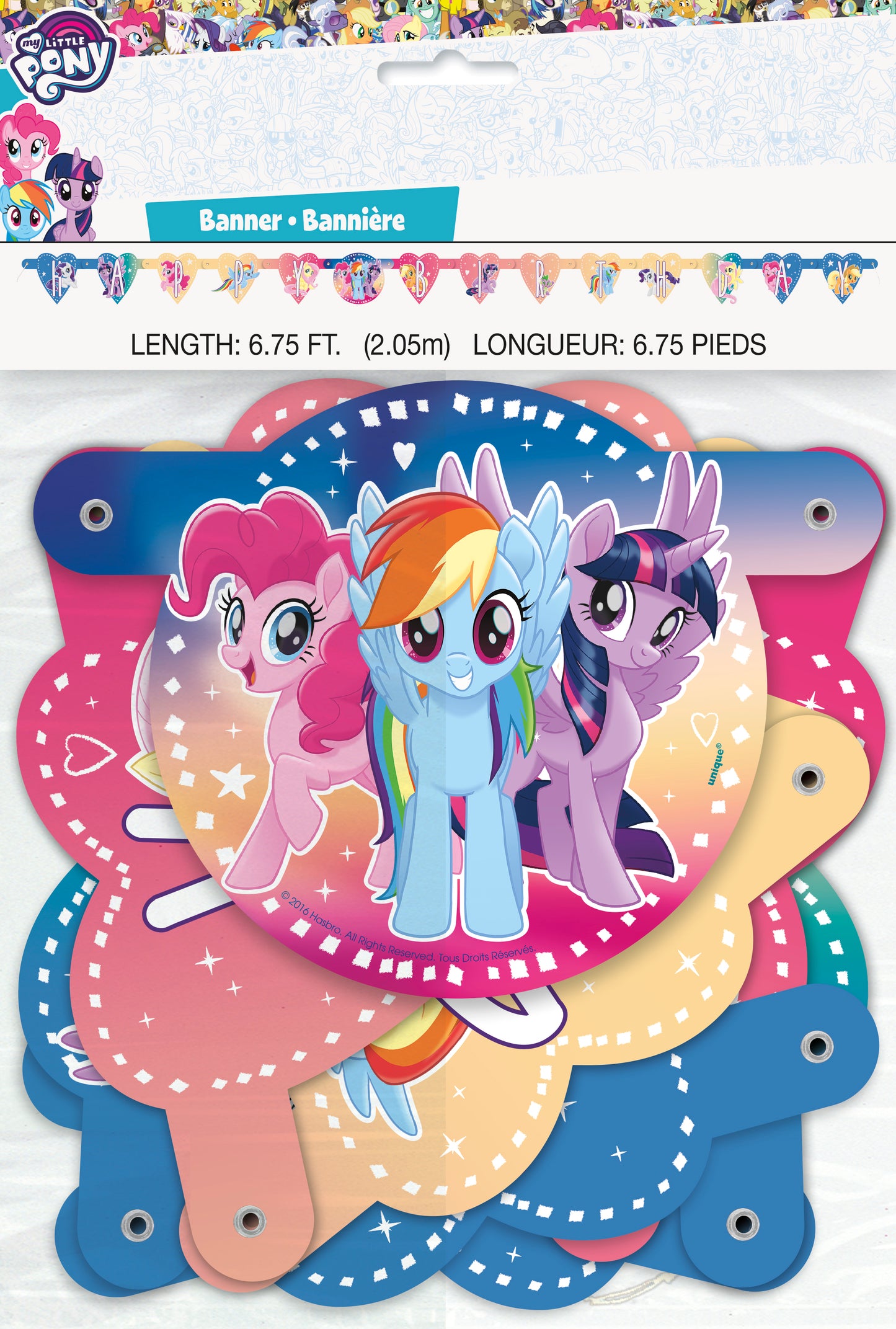 Pancarta Articulada Grande My Little Pony