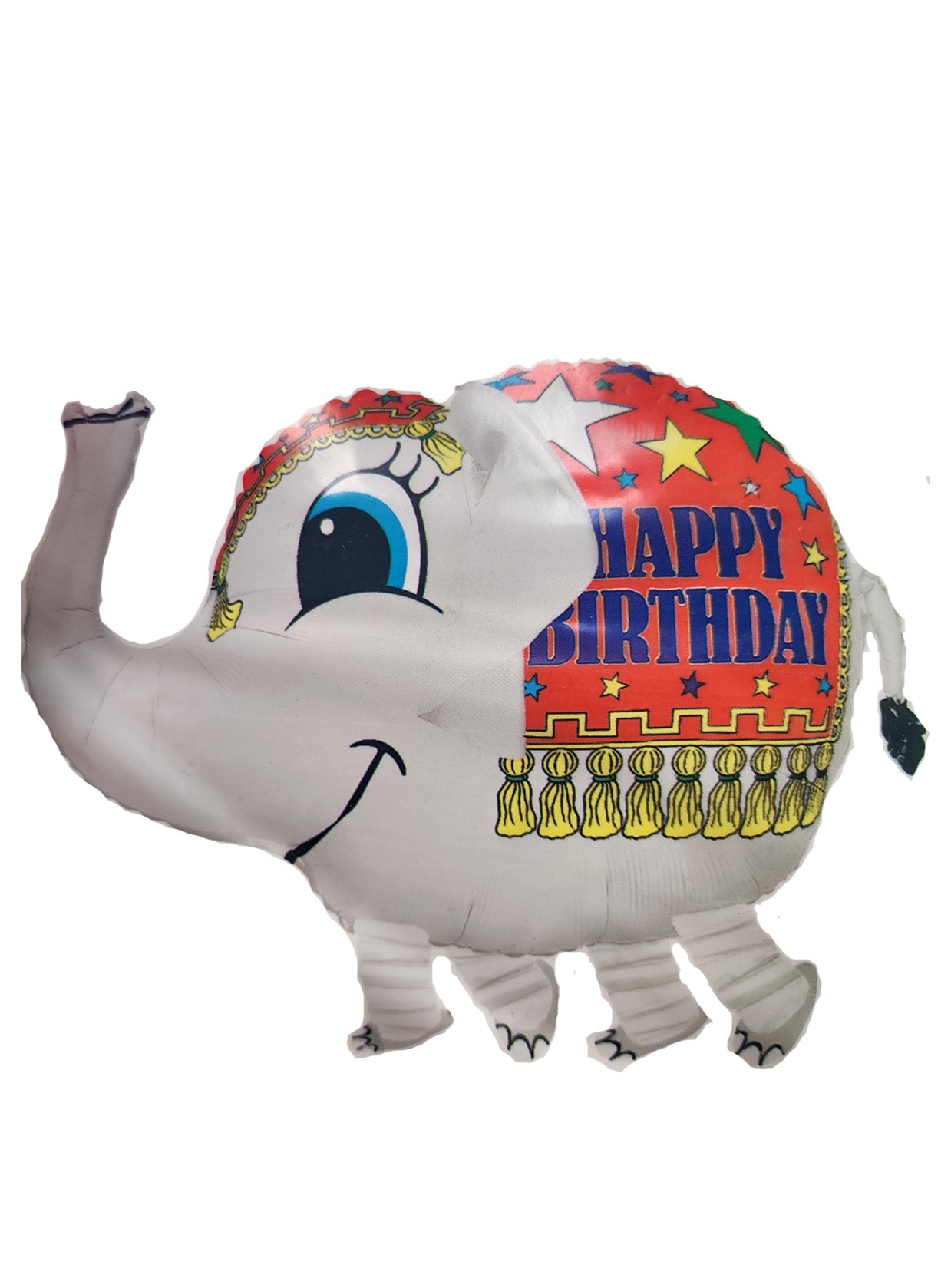 Elefante Feliz Cumpleaños AirWalker Globo de 35", 1 unidad