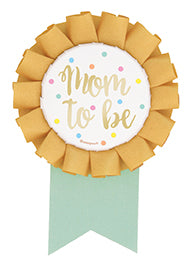 Insignia para baby shower "Futura mamá", 1 unidad