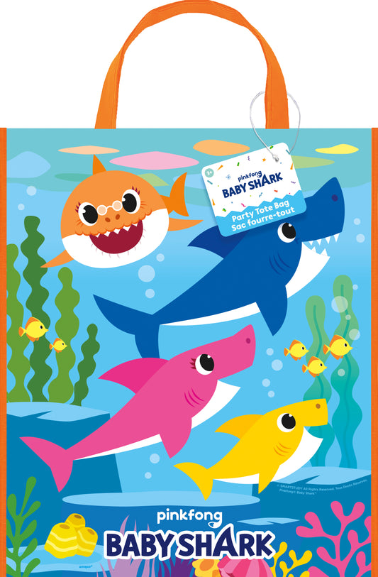 Bolsa de mano Baby Shark, 13" x 11", 1 unidad