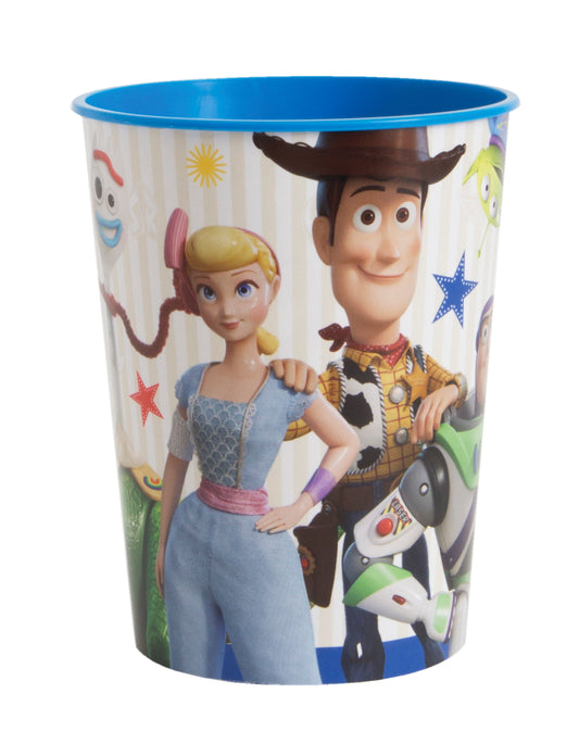 Toy Story 4 Vaso de estadio de plástico de 16 oz, 1 unidad