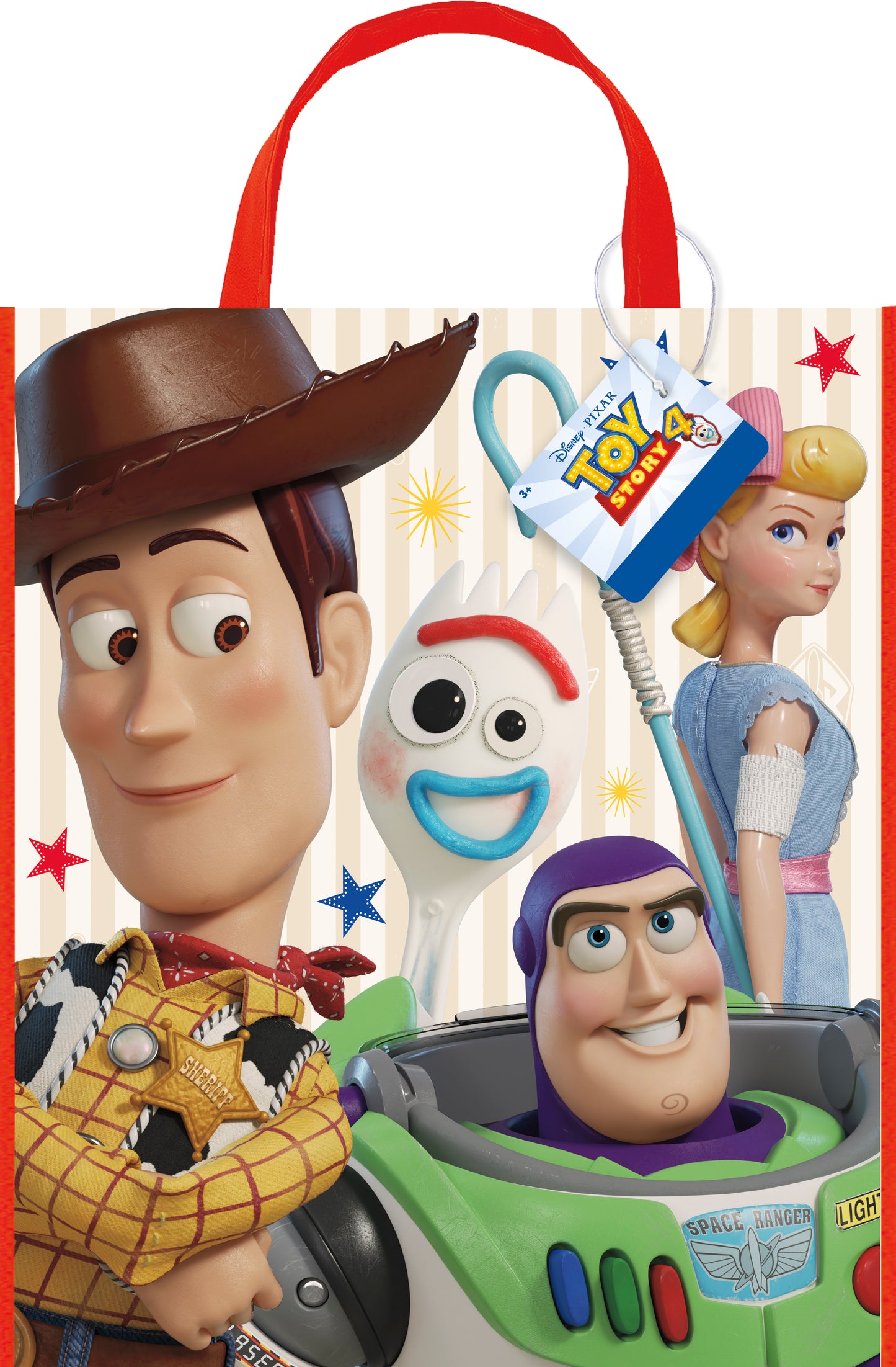 Toy Story 4 Bolsa de mano, 13" x 11", 1 unidad