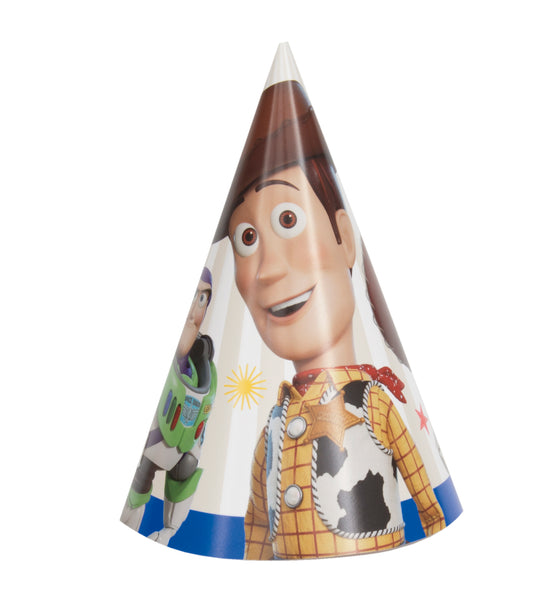 Gorros de fiesta Toy Story 4, 8 unidades