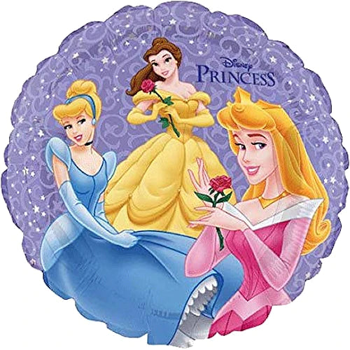 Disney Princess 18" Round Foil Balloon, 1ct