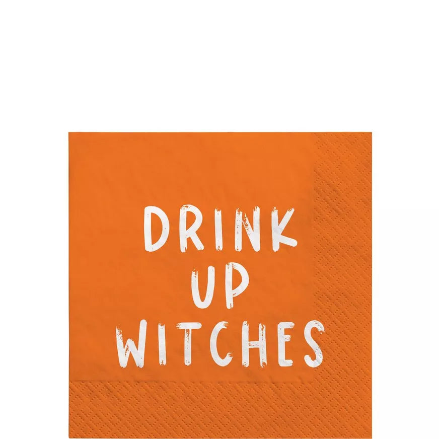 Halloween Assortment Beverage Napkins, 16ct