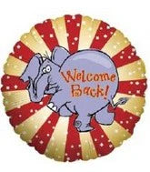 Welcome Back! 18" Round Foil Balloon, 1ct