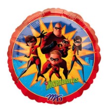 The Incredibles 18" Round Foil Balloon, 1ct