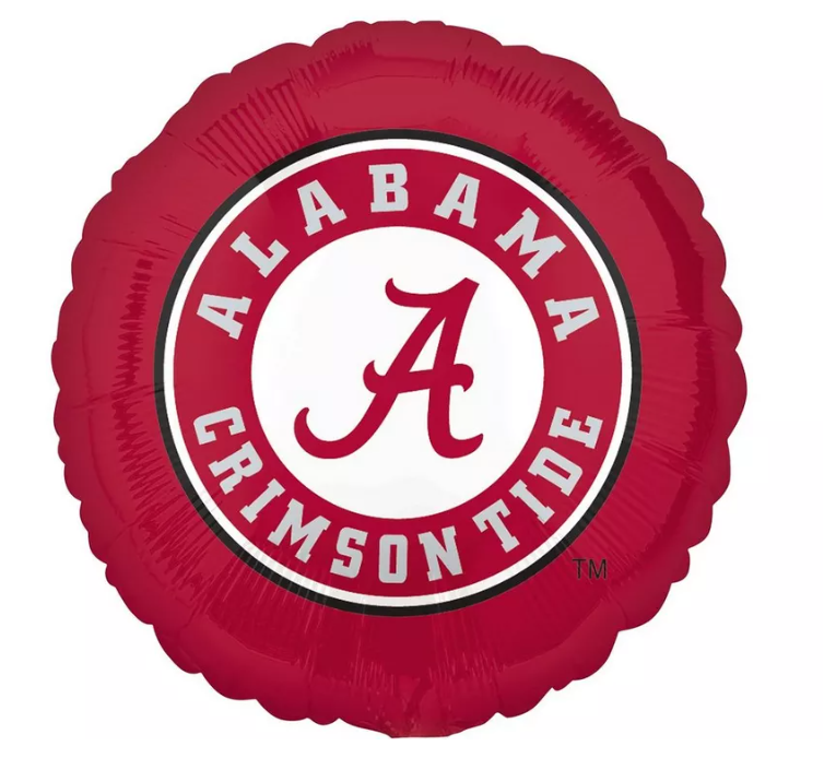 University of Alabama 18" Foil Balloon, 1ct