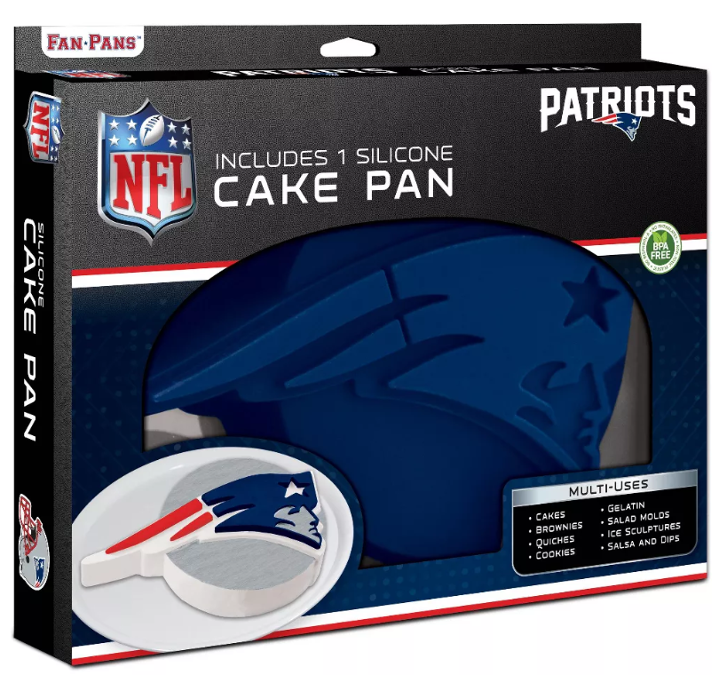 Molde para pasteles NFL de los New England Patriots, 1 unidad