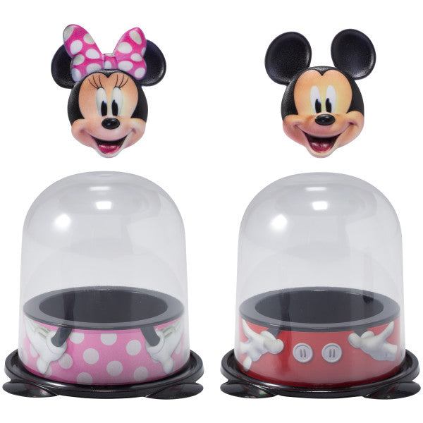 Mickey Mouse and Minnie Mouse Cupcake Dome