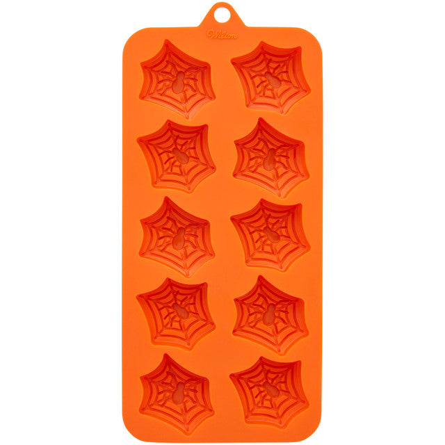 Halloween Spider Web Silicone Candy Mold, 10-Cavity – A Birthday Place