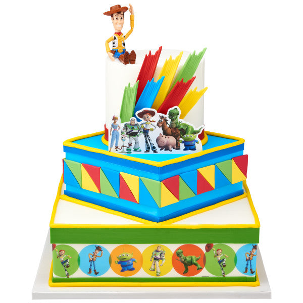 Tiras de imágenes comestibles para decoración de tartas clásicas de Toy Story