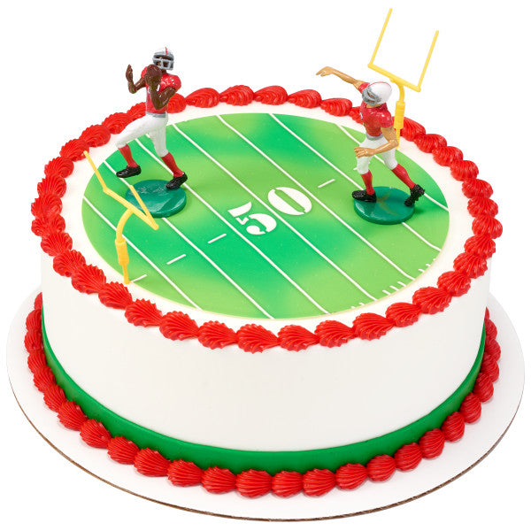 Touchdown Football DecoSet® y fondo de imagen comestible